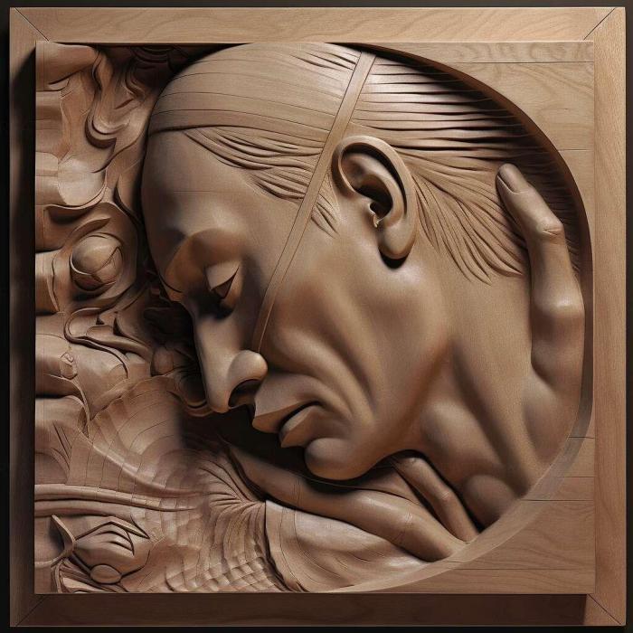 نموذج ثلاثي الأبعاد لآلة CNC 3D Art 